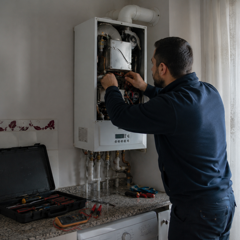 Burhaniye Bosch kombi servisi