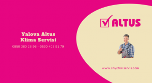 Yalova Altus klima servisi