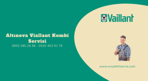 Altınova Vaillant kombi servisi